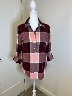 TOMMY HILFIGER Plaid Button-Front Shirt - FREE SHIPPING on Bundles $85+
